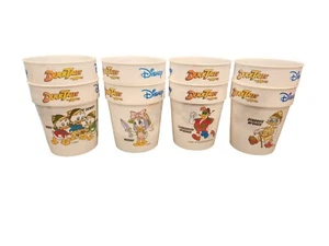Vintage 1990 Set of 8 Disney Duck Tales the Movie Plastic Cups Scrooge Launchpad - Picture 1 of 5