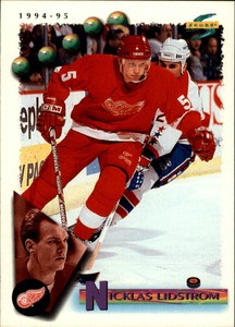 1994-95 Score Red Wings Hockey Card #119 Nicklas Lidstrom