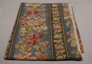 Red Rooster Fabric GERRI ROBINSON attic treasures Rose Floral Border 55" X 44" - Picture 1 of 6