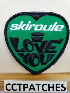 VINTAGE SKIROULE I LOVE YOU PATCH - Bild 1 von 2