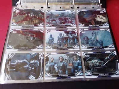 STAR WARS MANDALORIAN TOPPS TRADING CARD SET COMPLET SAISON 2 - CARTES LOT NEUF - Photo 1/4