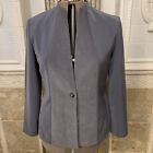Jessica Howard. Sz 12.  Partial Suede Cloth Unlined.  Long Sleeve. Jacket.  WTC.