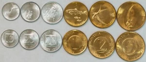 Eslovenia Juego 6 Monedas 1992-2001: Animales (#1430) - Imagen 1 de 1