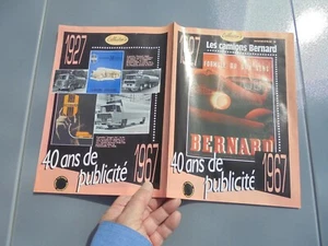 France Routes Livret Ancien Camion Bernard 1927 1967 - Imagen 1 de 8