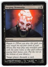 Surging Dementia *PLAYSET* Magic MtG x4 Coldsnap SP