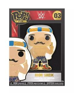 FUNKO POP PIN - WWE IRON SHEIK ENAMEL PIN