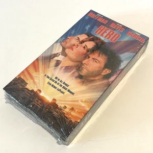 HERO Sealed VHS Dustin Hoffman 92 Film Columbia Pictures Andy Garcia Geena Davis - Picture 1 of 5