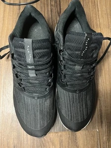 Size 14 - Nike Air Zoom Pegasus 38 Shield Black Dark Smoke Grey Sneaker - Picture 1 of 5