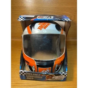 Tony Stewart #20 Home Depot NASCAR Helmet & Uniform Set Franklin Sports - Picture 1 of 5