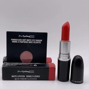 MAC Konvolut Lot 2 Matte Lipstick 607 Lady Danger Red Neu im Karton Lidschatten ein wenig gezähmt - Bild 1 von 10