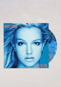 Britney Spears In The Zone Vinyl LP Urban Outfitters Blue Splatter New Sealed - Picture 1 of 8