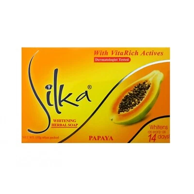 Silka Papaya Seife Aufhellend & Aufhellend - 135g / 135g x 2 / 90g x 3