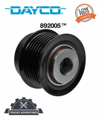 Dayco Alternator Decoupler Pulley 892005 | High-Quality Auto Part, Universal Fit — 第 1/4 张图片