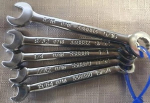Kobalt 10 Piece Mini Combination Wrench Set SAE And Metric - Picture 1 of 4