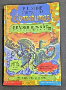 Give Yourself Goosebumps The Twisted Tale of Tiki Island #21 1997 - Picture 1 of 4