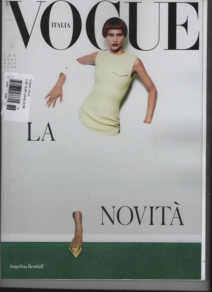 ANGELINA KENDALL VOGUE ITALIA MAGAZINE SEPTEMBER 2023 - Image 1 of 1
