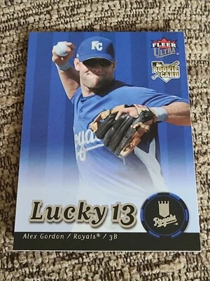Alex Gordon 2007 Fleer Ultra Rookie Baseball Card NM/MT #246 - Image 1 of 2