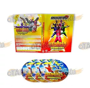 RESSHA SENTAI TOQGER - COMPLETE TV SERIES DVD BOX SET (1-52 EPS) SHIP FROM UK - Picture 1 of 8