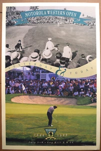 Motorola Western Open: YESTERDAY & TODAY – 1899 & 1995; Cog Hill G & C C - Picture 1 of 1