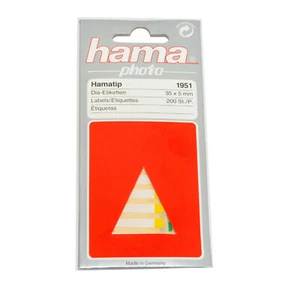 Hama Diapositive Inclinable Étiquettes 35mm x 5mm 200 Multicolore 1951 - Picture 1 of 2