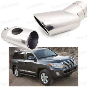 Car Exhaust Muffler Tip Tail Pipe Trim for Toyota Land Cruiser 2008-2016 #1025 - Picture 1 of 5
