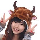 Unisex Anime Animal Plush Knit-Hand Plush Aviator Style Fleece Cosplay Hat 3