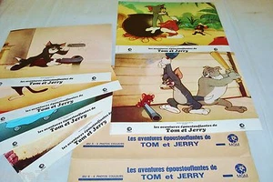 TOM ET JERRY Tom and Jerry ! jeu 12 photos cinema lobby cards animation - Photo 1/1