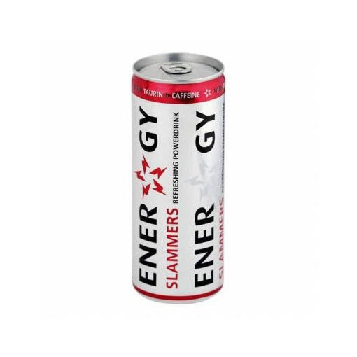 Slammers - Energy Drink - XXL PACK - 96 x 0,25L Dosen -ROOD - Bild 1 von 1
