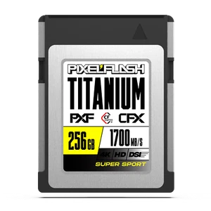 PixelFlash CFExpress Titanium Series Memory Card Type B Enhanced for 4K, 6K, 8K - Picture 1 of 38