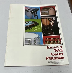 Ludwig Musser Total Konzert Schlagzeug Katalog 60er oder 70er Jahre - Bild 1 von 4