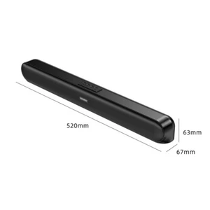 Bluetooth 5.3 Soundbar PC Soundsystem Surround Subwoofer Lautsprecher USB/AUX/FM - Bild 1 von 14