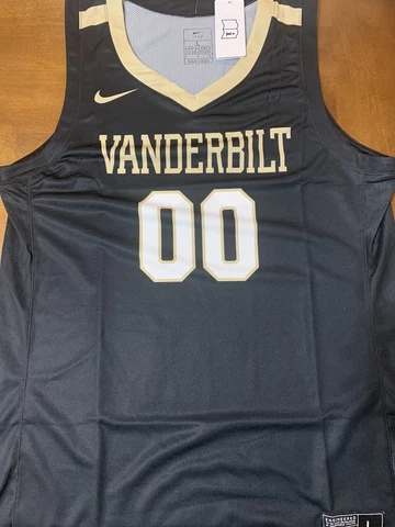 Vanderbilt Commodores Nike Digital Dri-Fit Basketball jersey mens large Cover