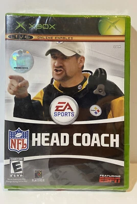 EA Sports NFL Head Coach Feat. ESPN (Microsoft Xbox 2006) New Factory Sealed HTF - Image 1 of 4