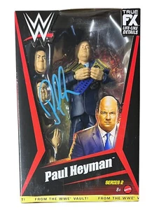 JSA Autographed - Paul Heyman- WWE Mattel Elite Legends Series 2 Action Figure - Picture 1 of 3