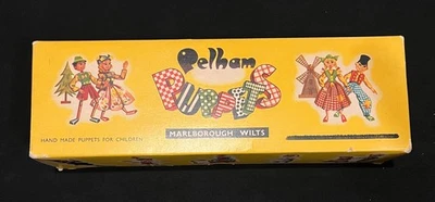 Винтажная кукла-марионетка Pelham сделано в Англии девочка с деревянной головой - Изображение 1 из 4