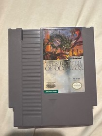 Cartucho de juego The Battle Of Olympus NES probado Nintendo 1991
