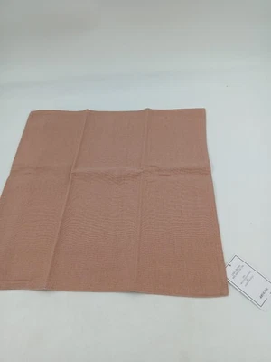 Funda de almohada H&M Home mezcla de lino 20x20 50x50 rosa cojín con cremallera oculta Foto 1 de 4