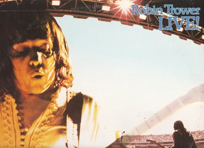 ROBIN TROWER~LIVE, 1976 original 1st press Chysalis LP! VG+/NM - Image 1 of 4