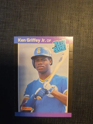 1989 Donruss Rated Rookie Ken Griffey Jr #33 - Image 1 of 2