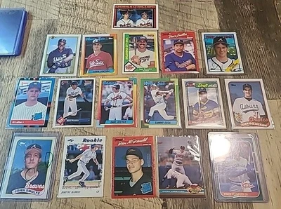 (20) ¡LOTE DE NOVATOS ESTRELLAS DE BÉISBOL AÑOS 90! **Ex-NM+** Echa un vistazo 👀 Algunos **HoF** Foto 1 de 4