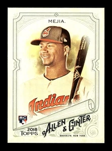2018 Topps Allen & Ginter Francisco Mejia #9 RC Cleveland Indians - Imagen 1 de 2