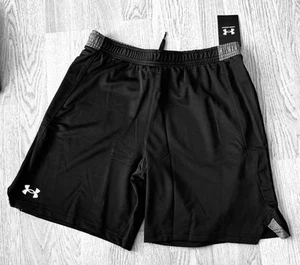 Under Armour Boys Black Locker Shorts Size YXL - Picture 1 of 6