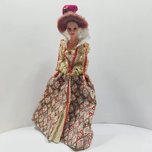 Elizabethan Queen Barbie Puppe 1994 Great Eras Collection Mattel 12792 Puppe/Ständer - Bild 1 von 19