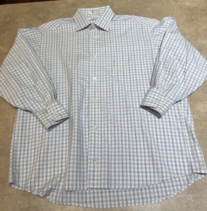 Faconnable "Designed in France" men's 16.5 striped Oxford dress shirt USA - Picture 1 of 6
