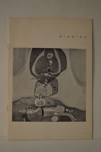 Albert Alcalay New Works Exhibition Catalog 1973 PB - Imagen 1 de 1