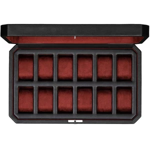 ROTHWELL 12 Slot Leder Uhrenbox für Herren - Luxus Etui Display Schmuck Orga... - Bild 1 von 4