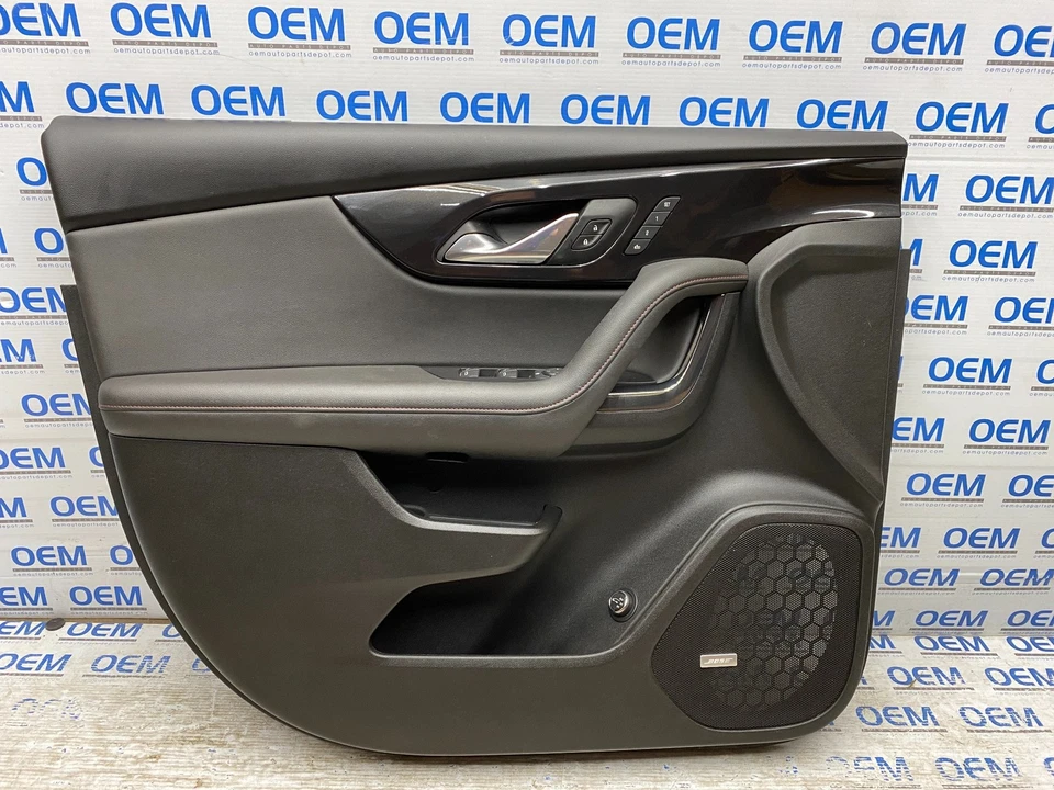 Chevrolet Blazer RS 19 20 21 lado conductor/lado izquierdo panel puerta delantera moldura negro OEM Foto 1 de 4