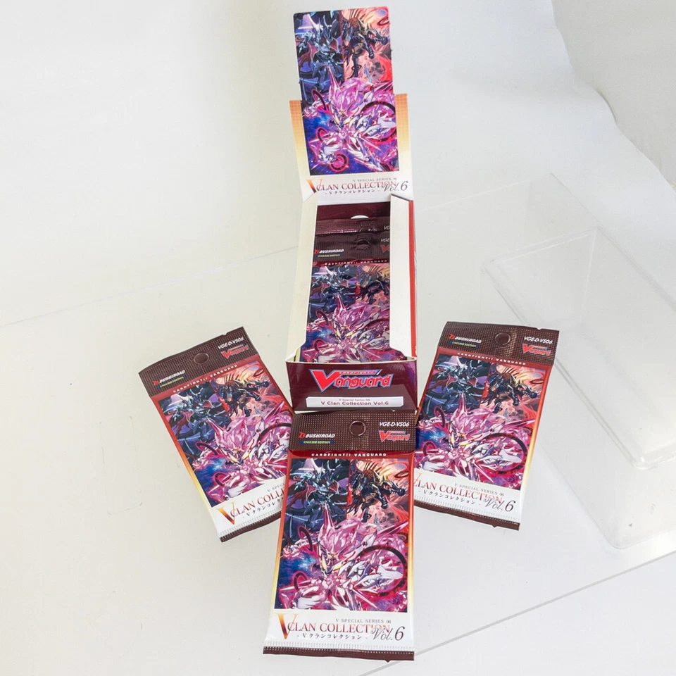 Cartas Cardfight Vanguard - Colección V Clan Vol 6 - Lote de 8 Paquetes *CAJA ABIERTA* Foto 1 de 1