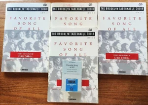 Rare Brooklyn Tabernacle Choir Choral Books & Accomp Tape Favorite Song of All - Picture 1 of 12