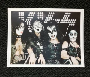 The Band Kiss Photo Shoot Decal w/ Paul, Ace, Gene, Peter - Picture 1 of 3